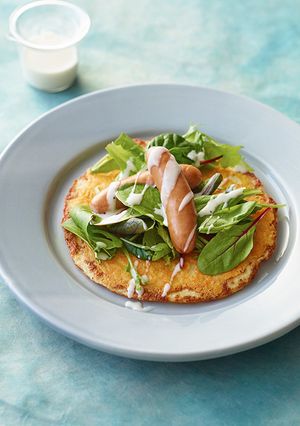 シャウエッセンと長芋のふわもちガレット-レシピのメイン写真