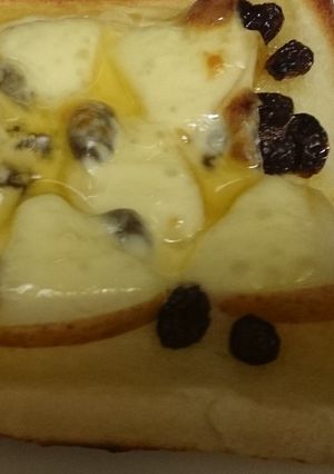 信州りんご&レーズン蜂蜜チーズトースト-レシピのメイン写真