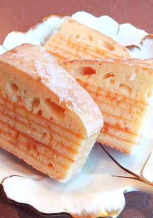 アプリコットのレイヤーケーキ-レシピのメイン写真