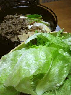 【大量消費】冬◆旬レタスで◇極◇すき焼き-レシピのメイン写真