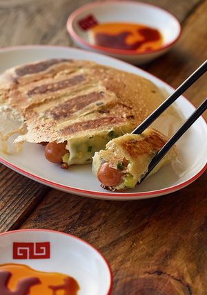 シャウエッセンと豆腐のふわっパリ！棒餃子-レシピのメイン写真
