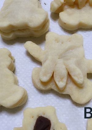 抱っこくま クッキー 簡単アレンジポーズ-レシピのメイン写真