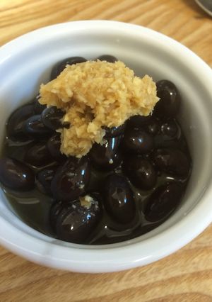 酢生姜で和スイーツ？黒豆酢生姜-レシピのメイン写真