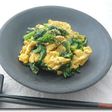 菜の花ふわふわたまご炒め