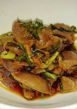 砂肝の中華風酢もの-レシピのメイン写真