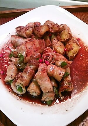インゲン・ポテト豚バラ肉巻き-レシピのメイン写真