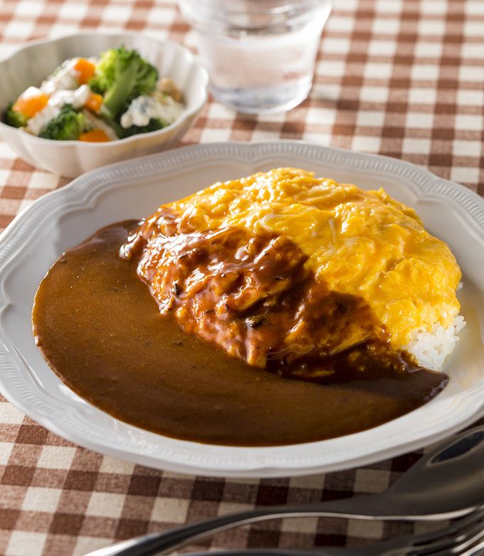 とろとろ卵のオムカレー-レシピのメイン写真