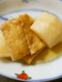 山芋と油揚げの煮物 超簡単-レシピのメイン写真