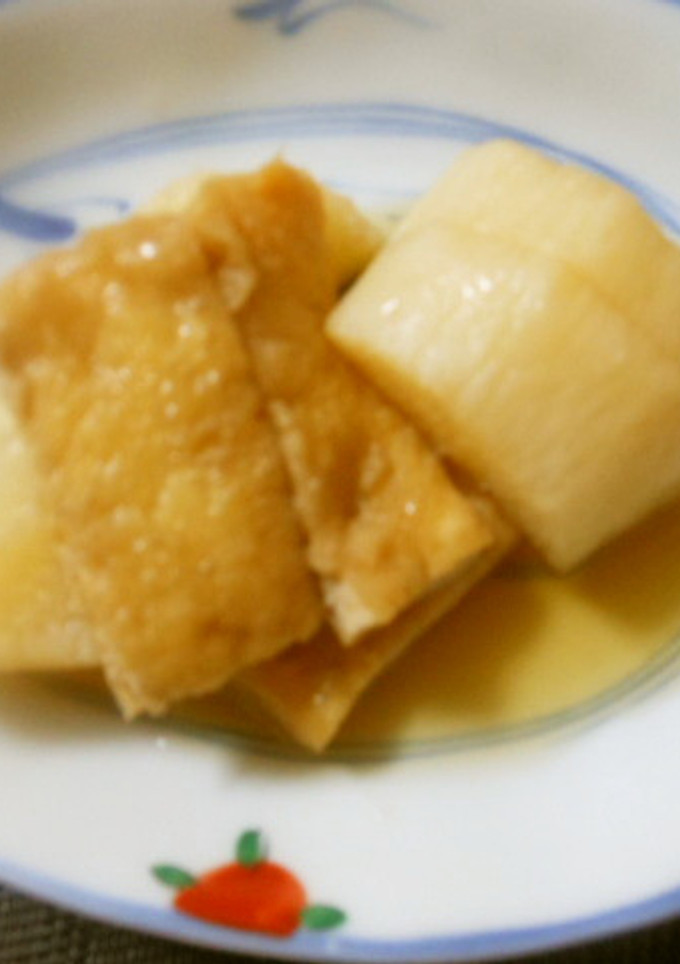 山芋と油揚げの煮物　超簡単-レシピのメイン写真