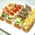 【絶品】サラダスティックオープンサンド♪