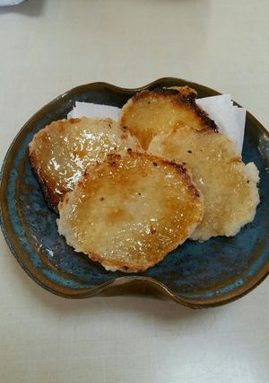 余ったご飯で！せん餅もどき(*´罒`*)-レシピのメイン写真