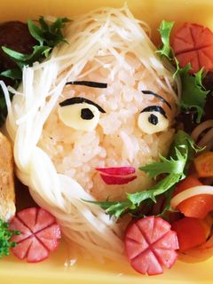 キャラ弁 ♪エルサのお弁当♪-レシピのメイン写真