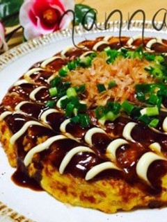 茹でそばリメイク☆白菜のお好み焼き風-レシピのメイン写真