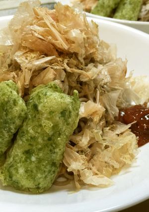 かつお節たっぷり蕎麦with梅かつお-レシピのメイン写真