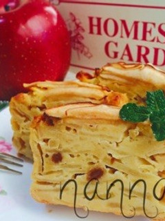 バター無♡しっとりなりんごレーズンケーキ-レシピのメイン写真