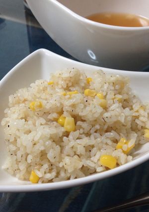 炊飯器に全ておまかせ！和風コーンご飯-レシピのメイン写真