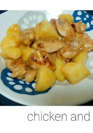 簡単♡鶏じゃが照り炒め-レシピのメイン写真