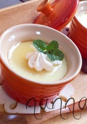 ミキサーで♡冷やすだけさつまいもプリン-レシピのメイン写真