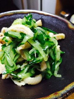 鶏皮の湯引き-レシピのメイン写真