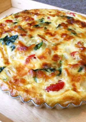 簡単美味しい♪あま酒で作る野菜キッシュ-レシピのメイン写真