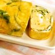 三つ葉入り「だし巻き卵」