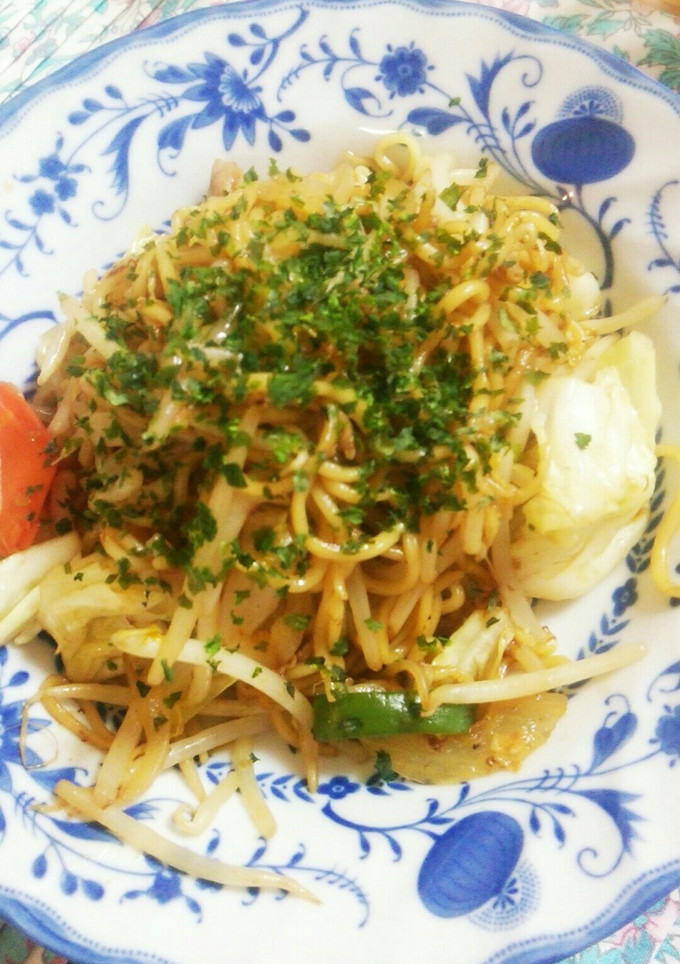 我が家の焼きそば-レシピのメイン写真
