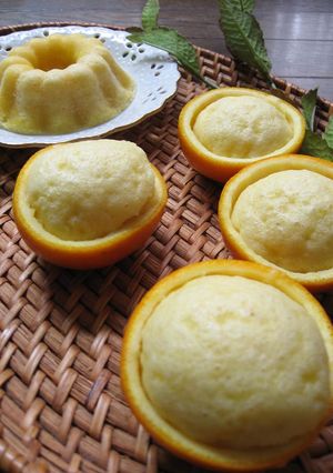 オレンジカップケーキ-レシピのメイン写真