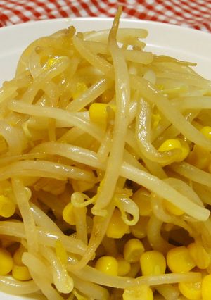 もや味噌バターコーン-レシピのメイン写真