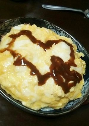 簡単！手抜きオムライス(*^^*)-レシピのメイン写真