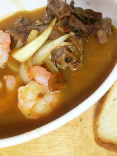 時短!肉を楽しむカレー-レシピのメイン写真