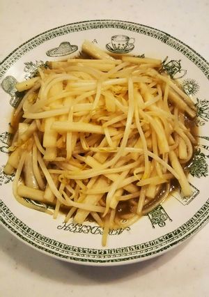 長芋ともやしのしゃきしゃき真っ白炒め-レシピのメイン写真