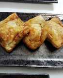 油揚げ巾着の焼肉のタレ照り焼き