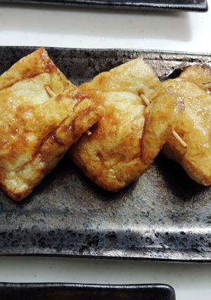油揚げ巾着の焼肉のタレ照り焼き-レシピのメイン写真