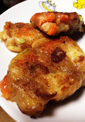 肉じゃがリメイク！もちもちおやき風★-レシピのメイン写真