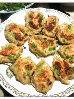エビと枝豆のお焼き-レシピのメイン写真