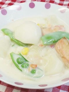 かぶと鮭のクリーム煮-レシピのメイン写真