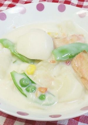 かぶと鮭のクリーム煮-レシピのメイン写真