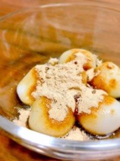 簡単おやつ♪黒蜜きな粉白玉-レシピのメイン写真