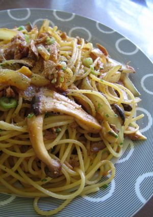 簡単♪エリンギと玉ねぎの和風パスタ-レシピのメイン写真
