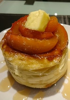 星○珈琲店風ふわふわホットケーキ-レシピのメイン写真