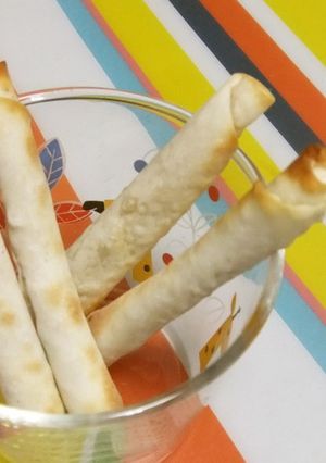 餃子の皮 de シナモンスティック-レシピのメイン写真