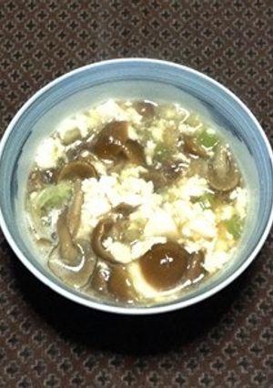 なめこと崩し豆腐のさっと煮-レシピのメイン写真