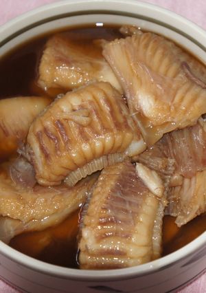 カスベ（赤エイ）の煮付け-レシピのメイン写真