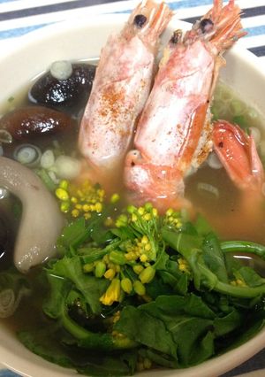 食s' 有頭海老のスープ-レシピのメイン写真