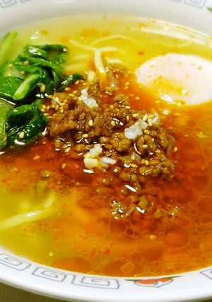 ◆あっさり塩風味！ピリ辛美味しい担々麺◆-レシピのメイン写真