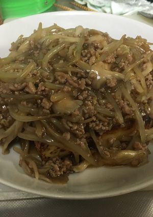 餡掛け揚げだし豆腐-レシピのメイン写真