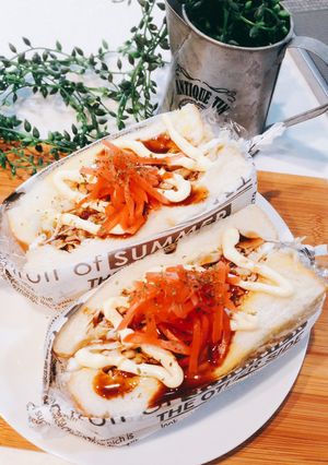 ☆お弁当にも！オシャレお好み焼きサンド☆-レシピのメイン写真