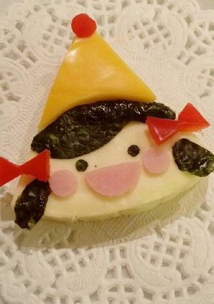 6Ｐﾁｰｽﾞで作るうちのあやなちゃん♪-レシピのメイン写真