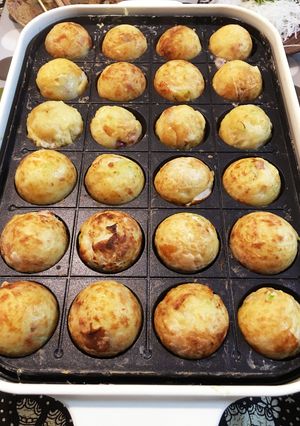BRUNOピッタリ1回分たこ焼きの生地-レシピのメイン写真