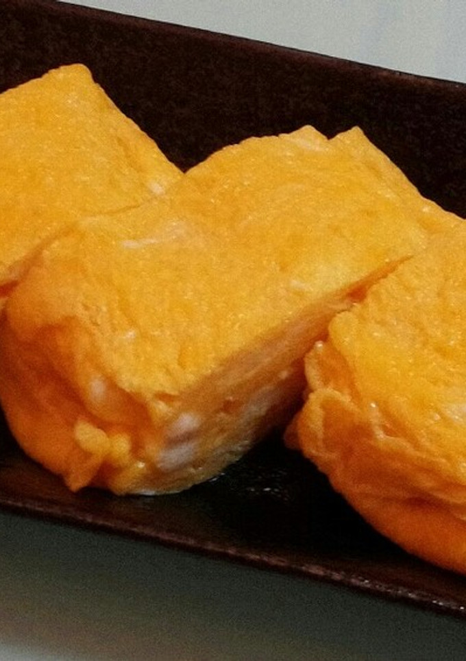 白だしで卵焼き-レシピのメイン写真